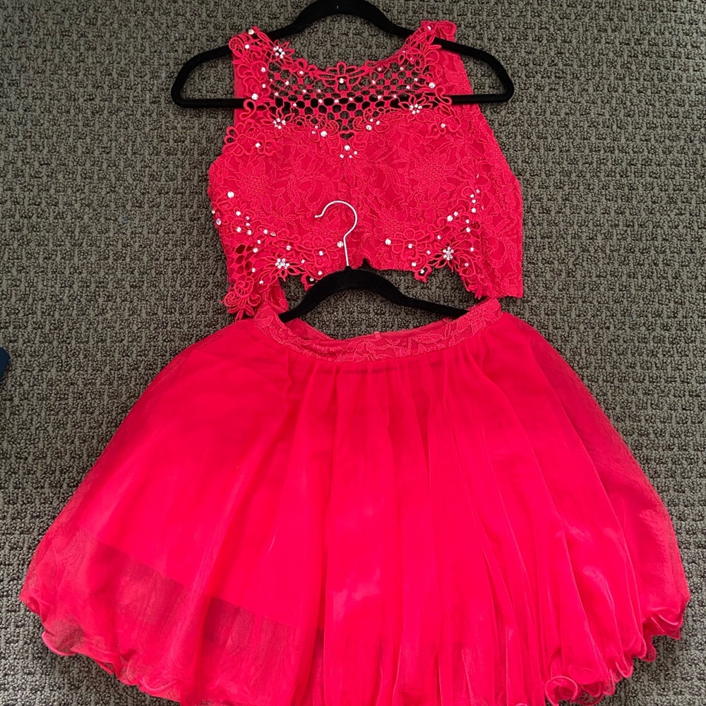 Two piece hoco dress